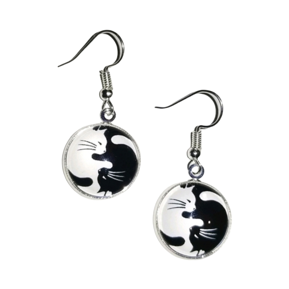 Handcrafted Cat Earrings